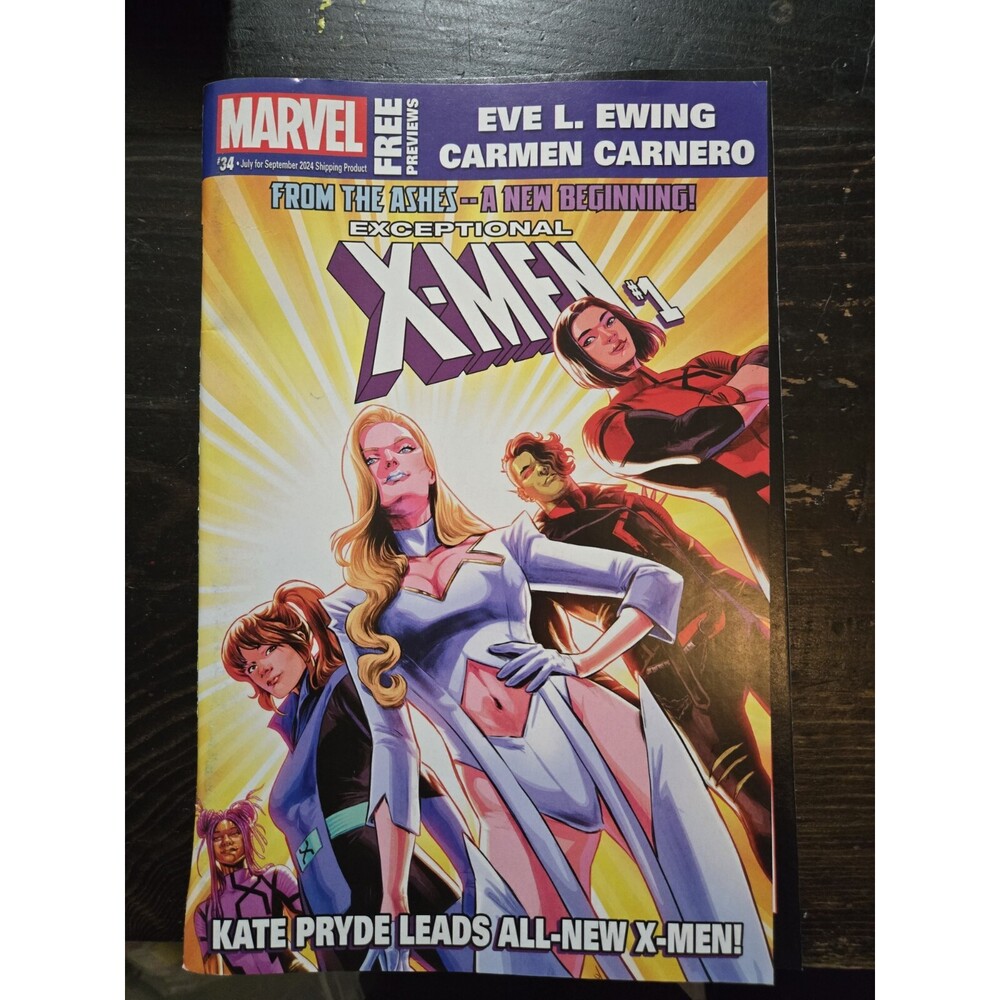 MARVEL PREVIEWS #34 See Pics #1 2024